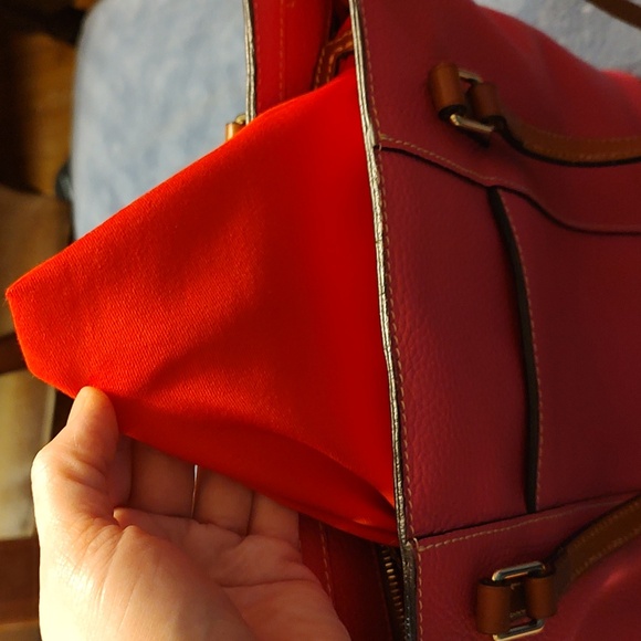 Dooney & Bourke Lexington Pink Pebbled Leather Small Tote $599 Retail. EUC - Picture 15 of 16